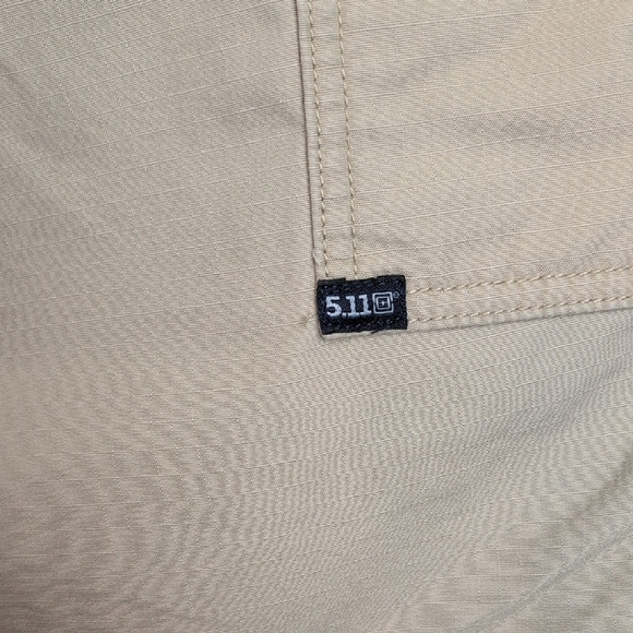 5.11 Tactical Tan Cargo Pants - Picture 4 of 6